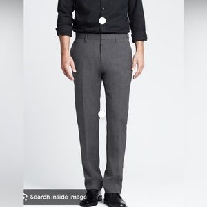 Banana Republic Men Slim Fit Performance Wool Pants